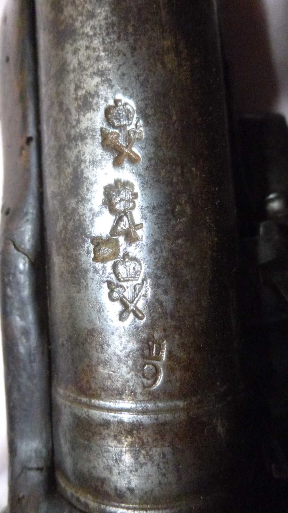 Original India Pattern Brown Bess Flintlock Musket-img-19