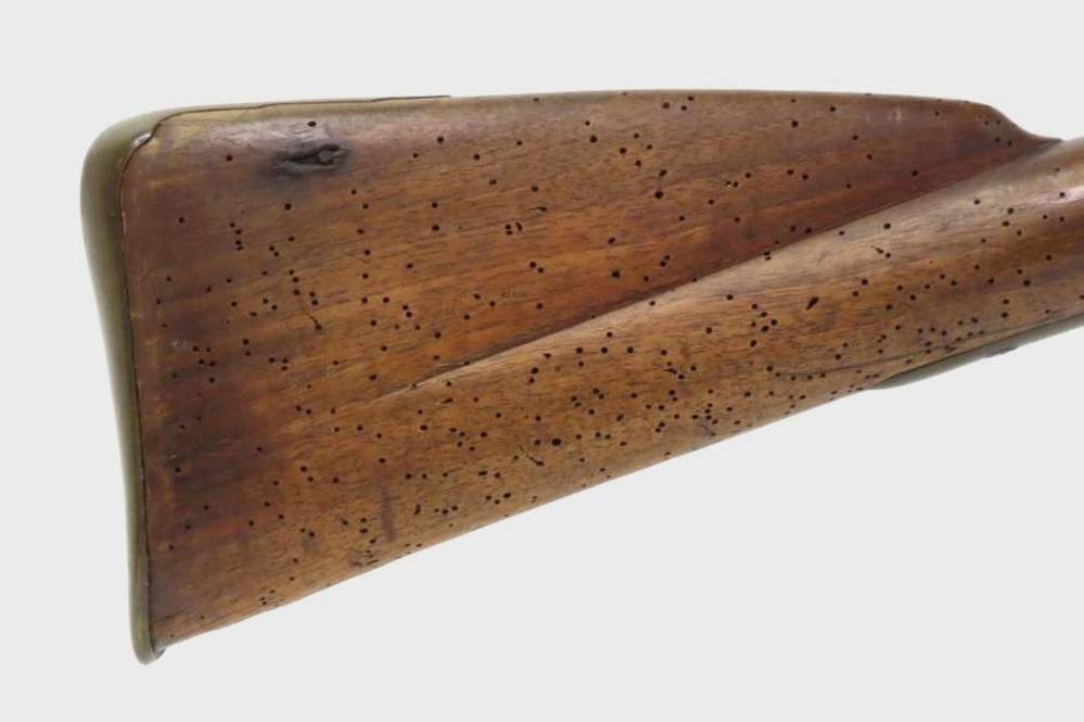 Original India Pattern Brown Bess Flintlock Musket-img-1