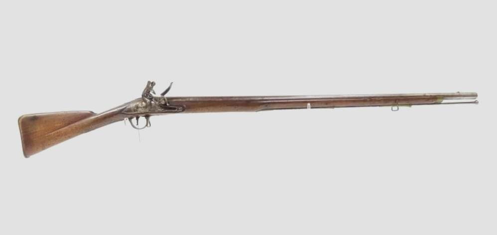 Original India Pattern Brown Bess Flintlock Musket-img-0