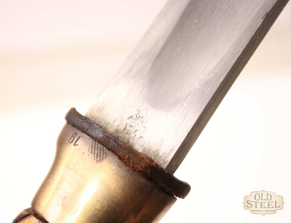 WWII Soviet Shashka Cavalry Sword 1942 w/ Brass 91/30 Bayonet Mount-img-4