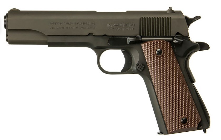 INLAND MANUFACTURING 1911A1 GI 45ACP PARKERIZED 5"-img-0