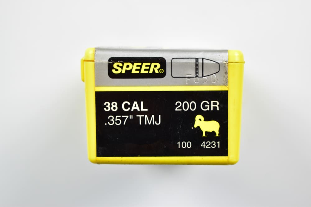 Vintage SPEER 38 Cal .357 "TMJ" 200 GR Bullets-100 Count-img-2