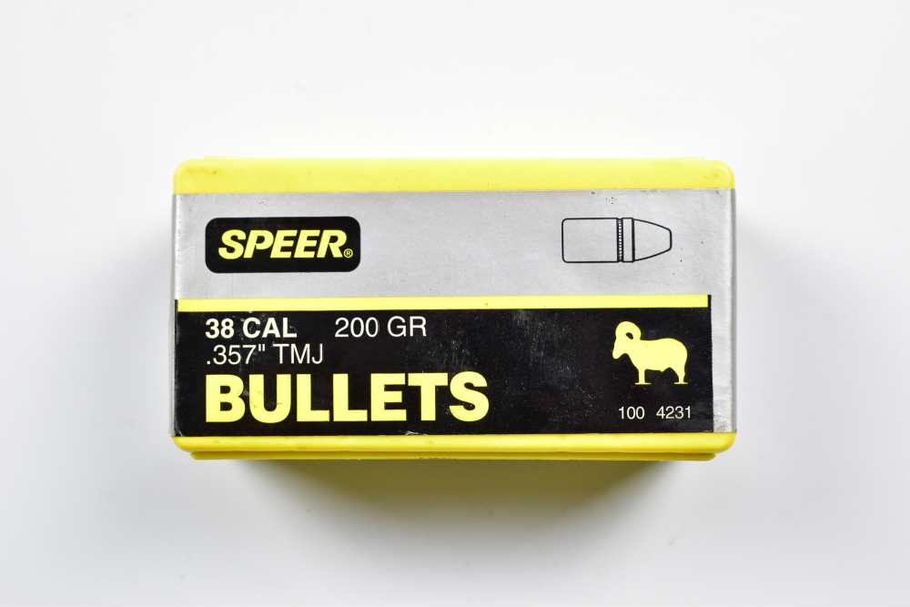 Vintage SPEER 38 Cal .357 "TMJ" 200 GR Bullets-100 Count-img-0