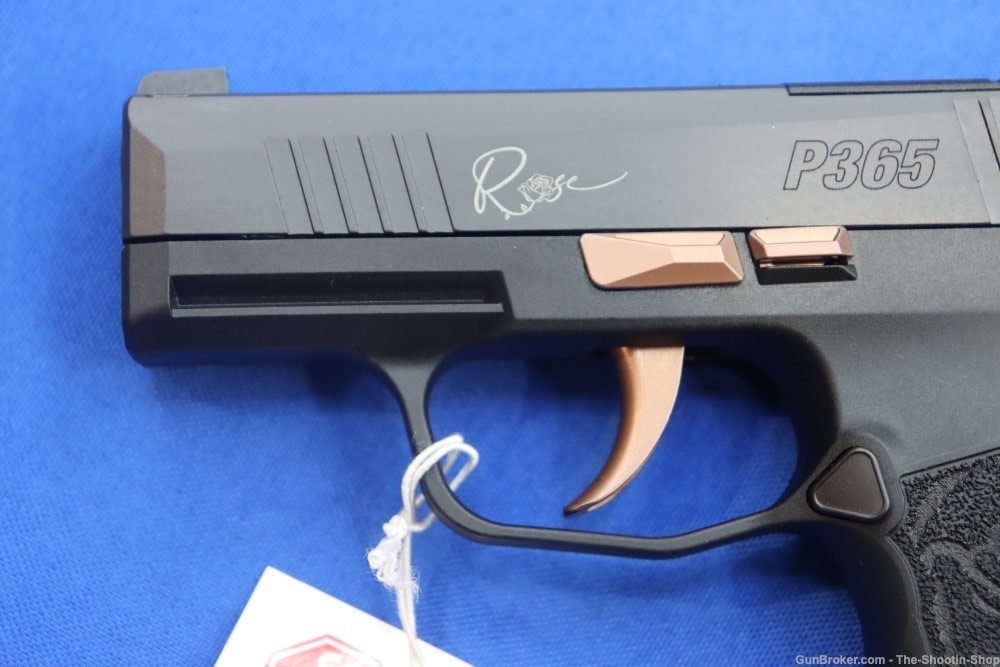 SIG SAUER Model P365 ROSE Pistol Kit 380ACP 10RD Optics Ready Compact 380 -img-3