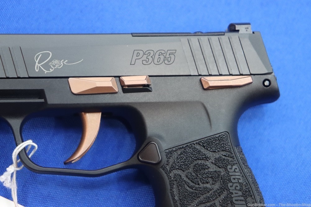 SIG SAUER Model P365 ROSE Pistol Kit 380ACP 10RD Optics Ready Compact 380 -img-4