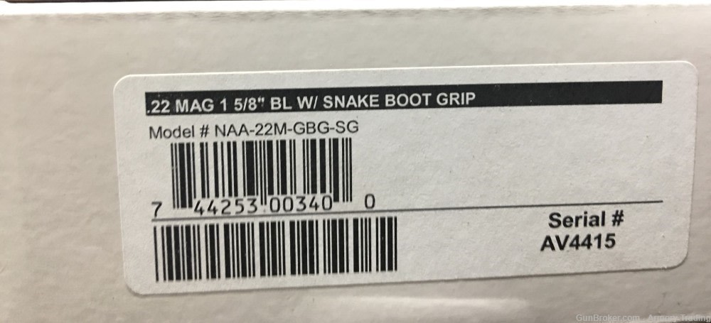 NAA MINI ANTIVENOM 22 MAG 1 5/8 SNAKESKIN-img-4
