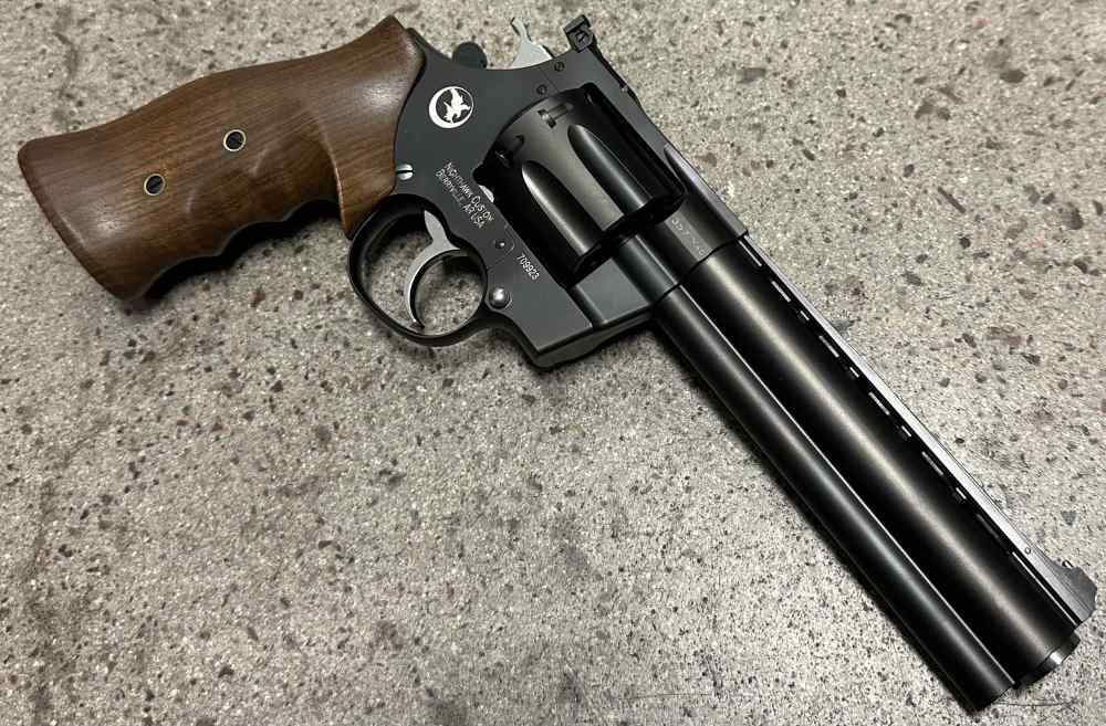 Nighthawk Custom Korth Mongoose 8 Shot 357 Magnum 6" Revolver .357 MAG 1282-img-1
