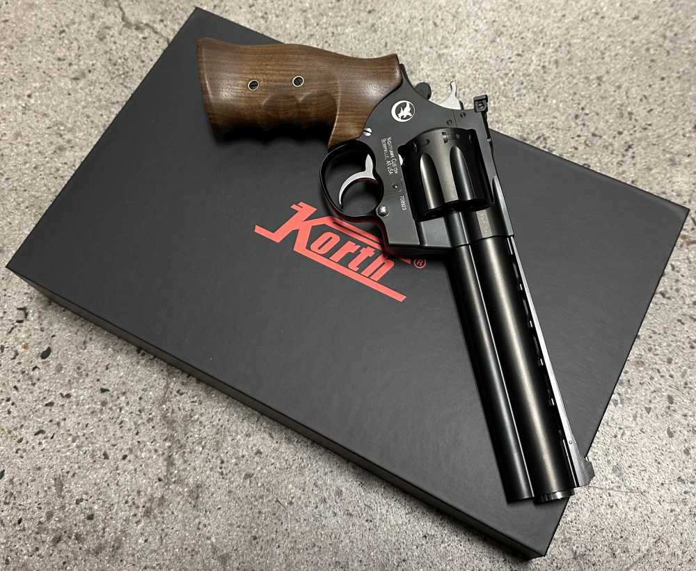 Nighthawk Custom Korth Mongoose 8 Shot 357 Magnum 6" Revolver .357 MAG 1282-img-0