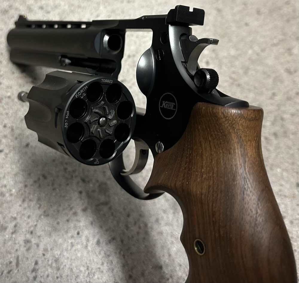 Nighthawk Custom Korth Mongoose 8 Shot 357 Magnum 6" Revolver .357 MAG 1282-img-7
