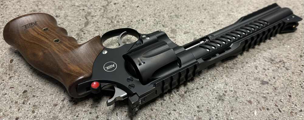 Nighthawk Custom Korth HUNTER 44 Magnum 7.5" Revolver .44 MAG  1114 Walnut-img-5