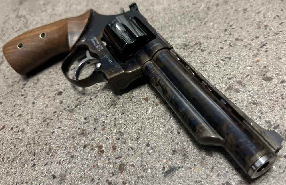 Nighthawk Custom Korth Mongoose HERITAGE 357 Magnum 5.25" Case Hardened-img-3