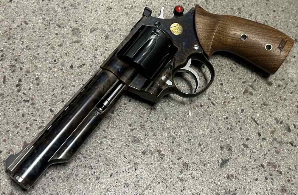Nighthawk Custom Korth Mongoose HERITAGE 357 Magnum 5.25" Case Hardened-img-1
