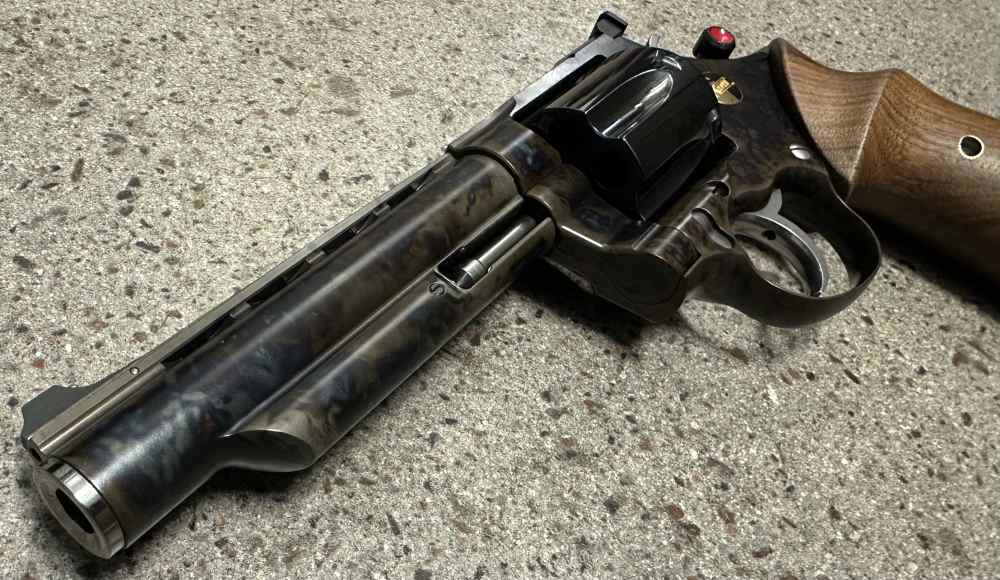 Nighthawk Custom Korth Mongoose HERITAGE 357 Magnum 5.25" Case Hardened-img-2