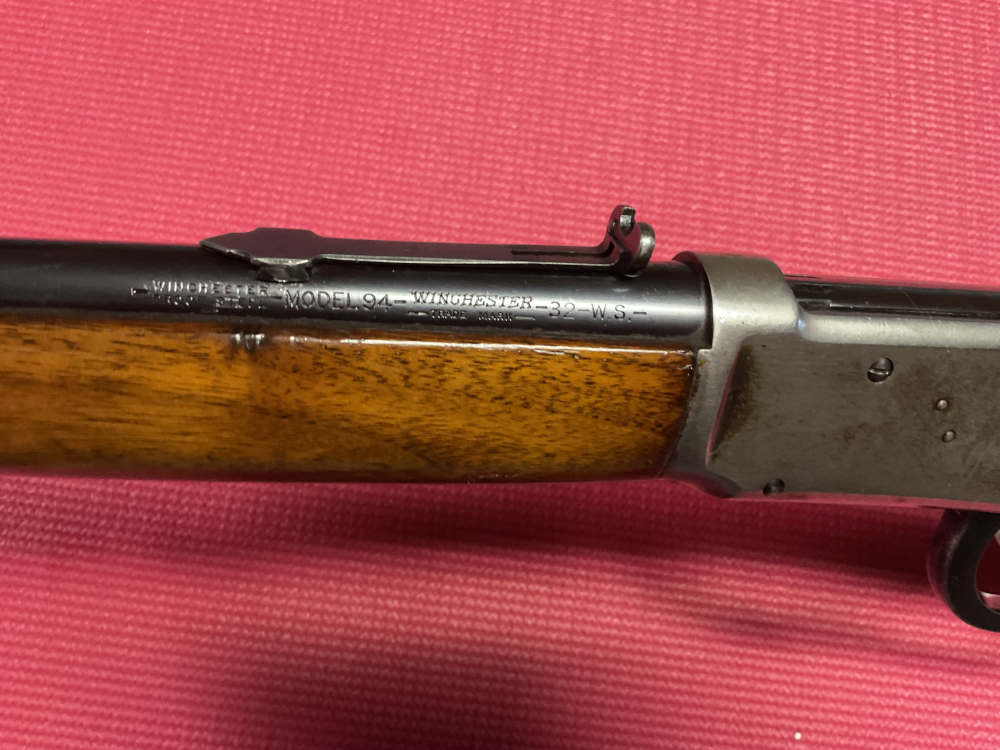 Winchester Model 94 carbine 32 Special, 1938. Long arm -img-7