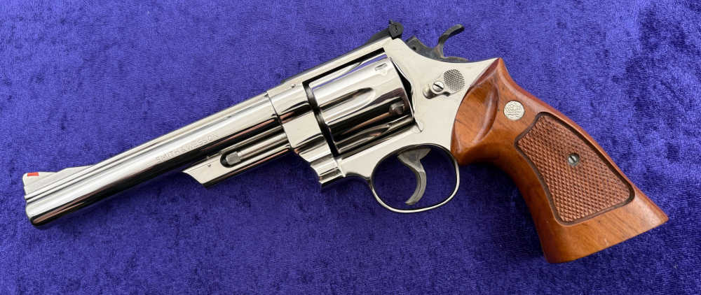 S&W 29-2 Nickel 6.5" .44 Mag Factory Test Fired Only Pres Case 1977 Receipt-img-2