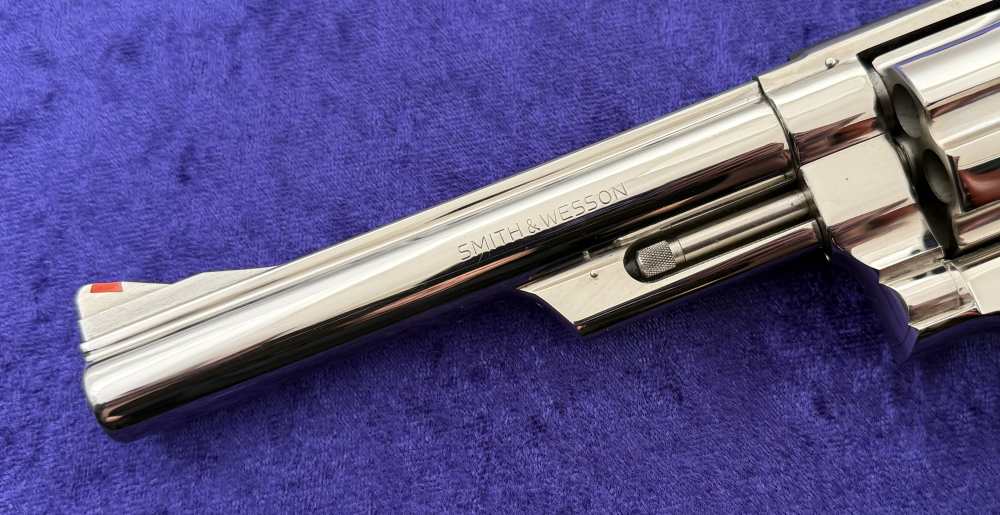 S&W 29-2 Nickel 6.5" .44 Mag Factory Test Fired Only Pres Case 1977 Receipt-img-6