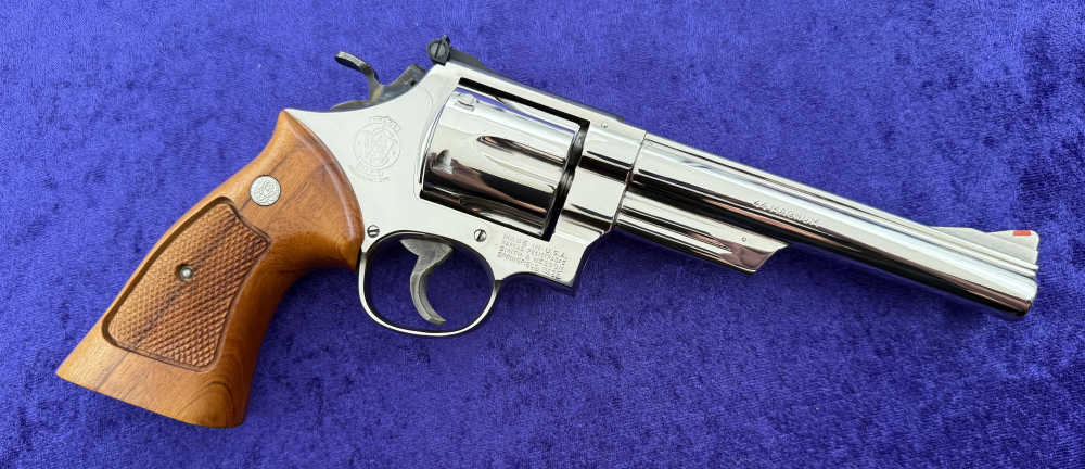 S&W 29-2 Nickel 6.5" .44 Mag Factory Test Fired Only Pres Case 1977 Receipt-img-9
