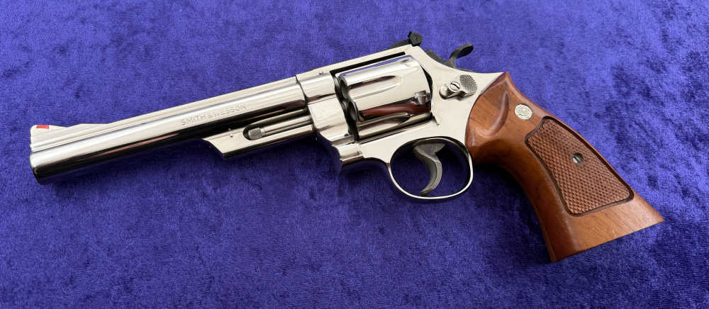 S&W 29-2 Nickel 6.5" .44 Mag Factory Test Fired Only Pres Case 1977 Receipt-img-3