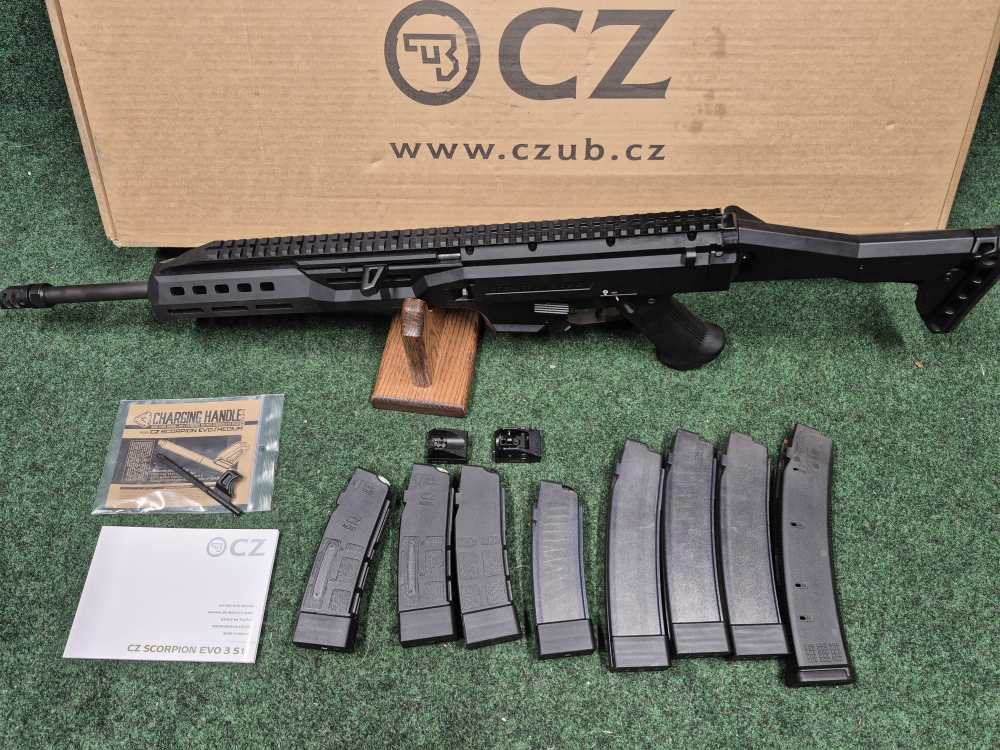 CZ Scorpion Evo 3 S1 Carbine EXTRA MAGS PENNY START 0.01-img-33