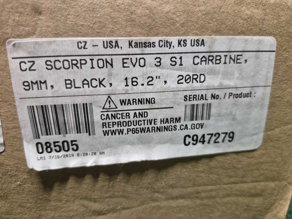 CZ Scorpion Evo 3 S1 Carbine EXTRA MAGS PENNY START 0.01-img-81