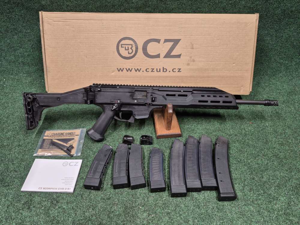 CZ Scorpion Evo 3 S1 Carbine EXTRA MAGS PENNY START 0.01-img-0