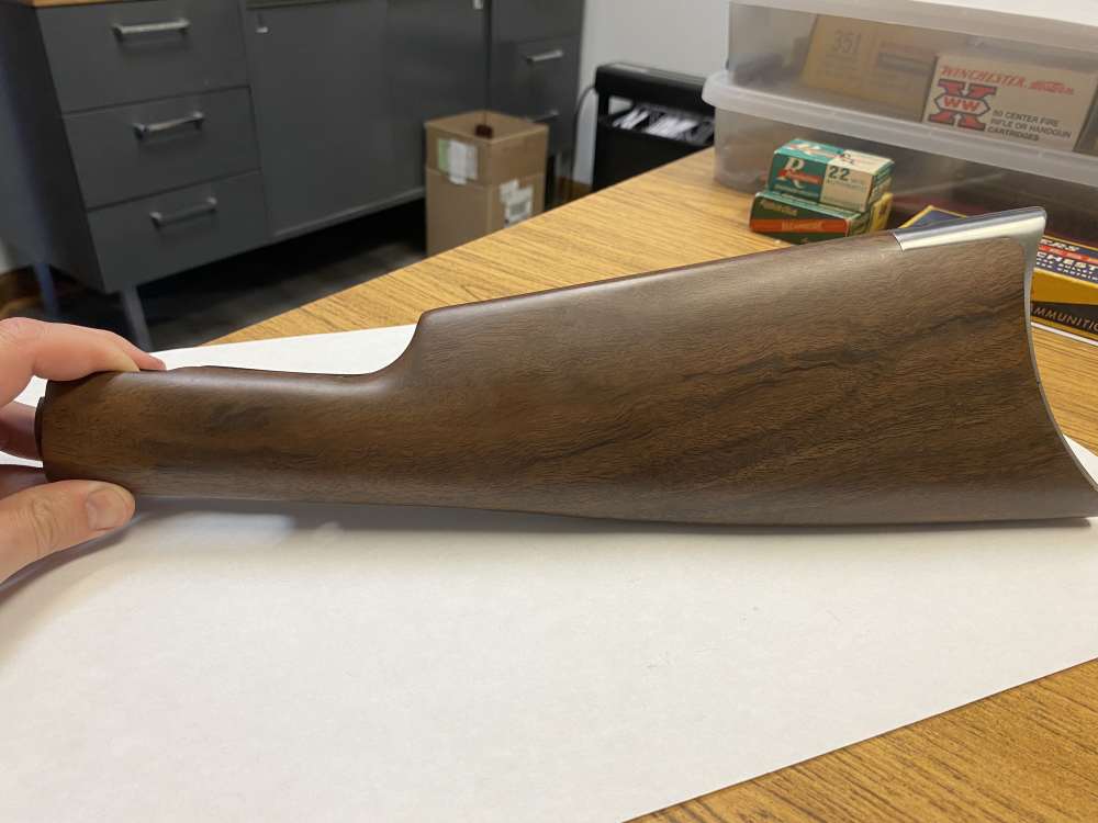 Winchester 1886 Factory Straight Grip Stock Miroku Crescent  Buttplate -img-11