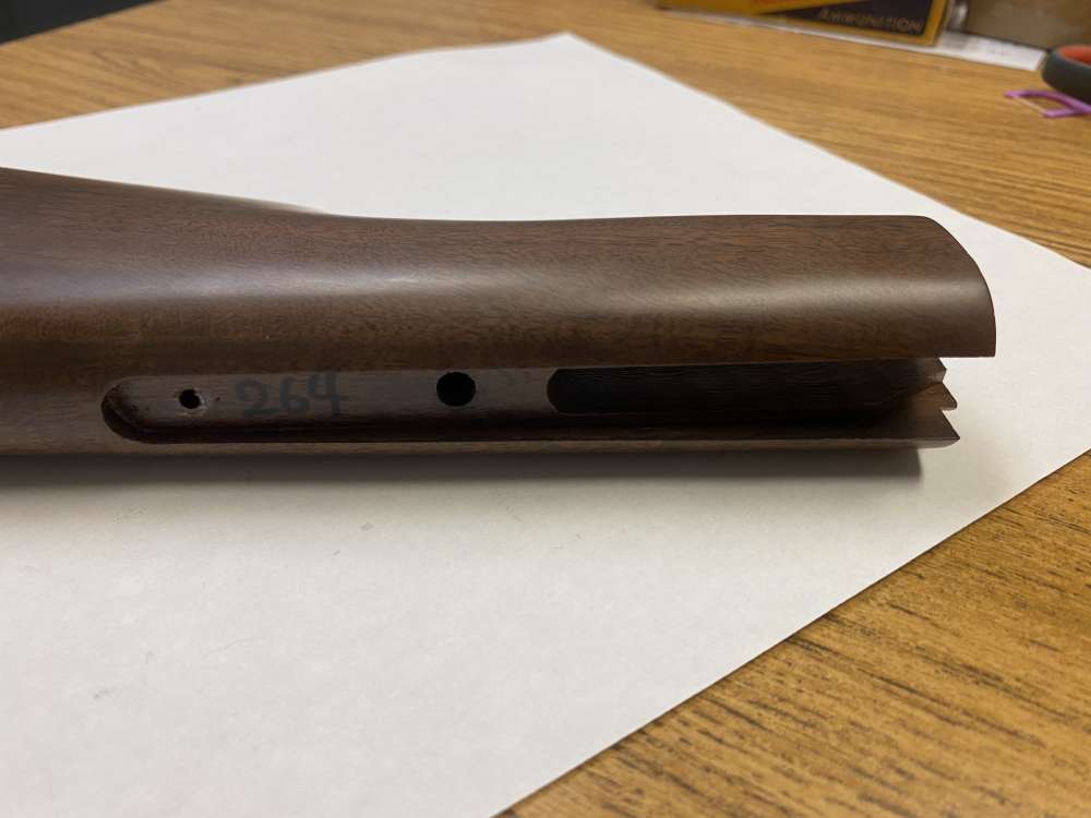 Winchester 1886 Factory Straight Grip Stock Miroku Crescent  Buttplate -img-4