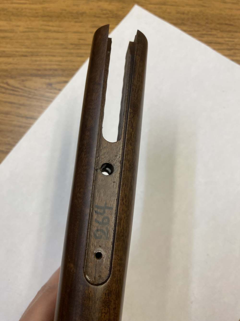 Winchester 1886 Factory Straight Grip Stock Miroku Crescent  Buttplate -img-5