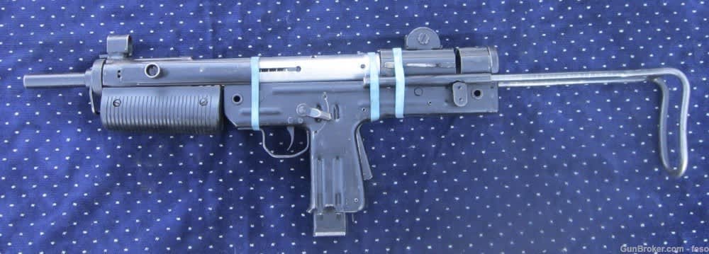 Argentine Uzi FMK parts kit W/excellent BARREL&original magazine,wire stock-img-2