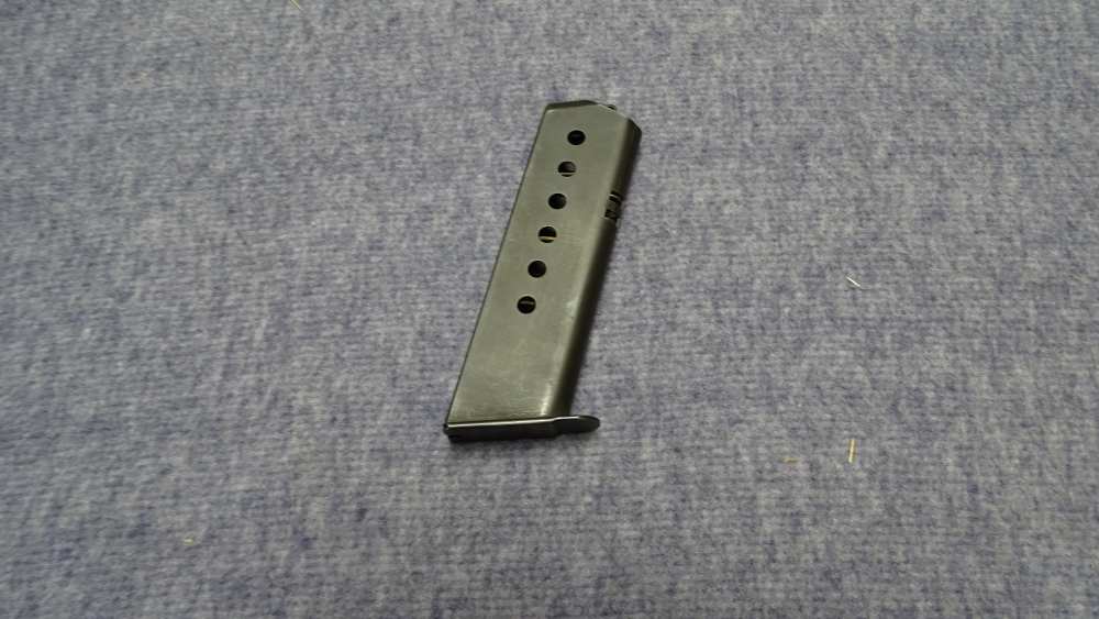 Early SIG-Sauer 7 rd.45 ACP Zipper Back Magazine West German P220 Mag P-220-img-1