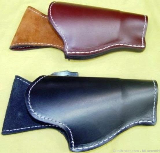 Leather Shoulder Holster for Taurus Judge (except Home Defender)-img-1