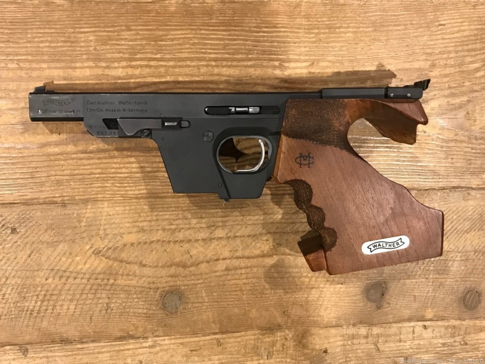 Walther OSP 2000 Rare Target .22 Short Made Germany 1995 P210 Korth M8 -img-0