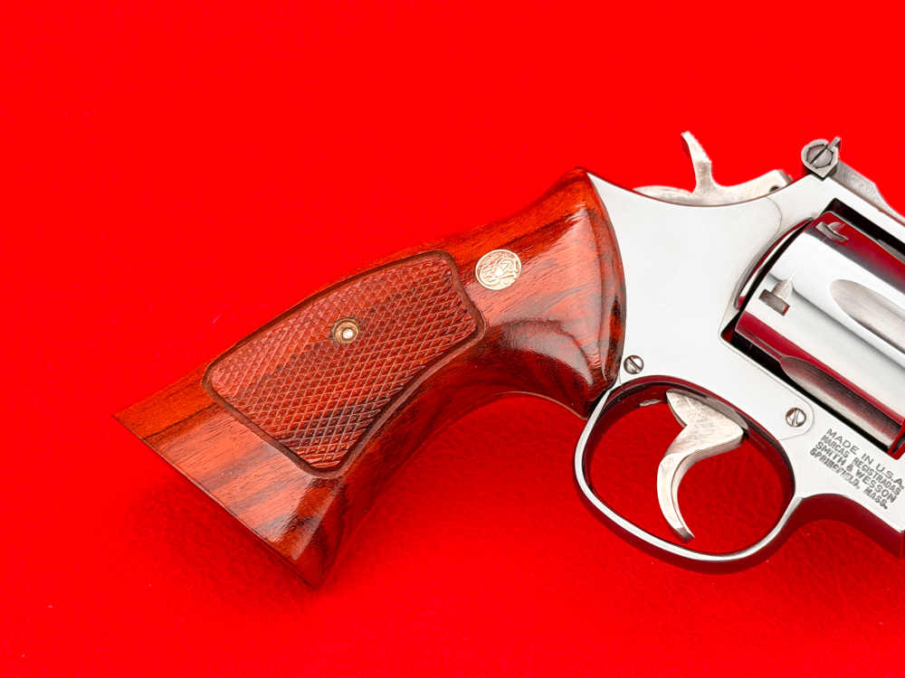 1989 S&W Model 586-1 .357 Magnum 8-3/8" Full Lug Blue w/ Matching Box-img-9