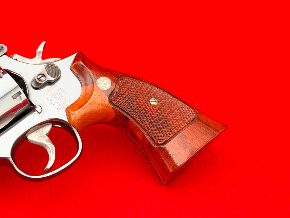 1989 S&W Model 586-1 .357 Magnum 8-3/8" Full Lug Blue w/ Matching Box-img-5