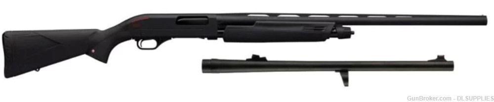 WINCHESTER SXP BUCK + BIRD COMBO BLACK 22" RIFLED BBL 28" FIELD BBL 12GA-img-0
