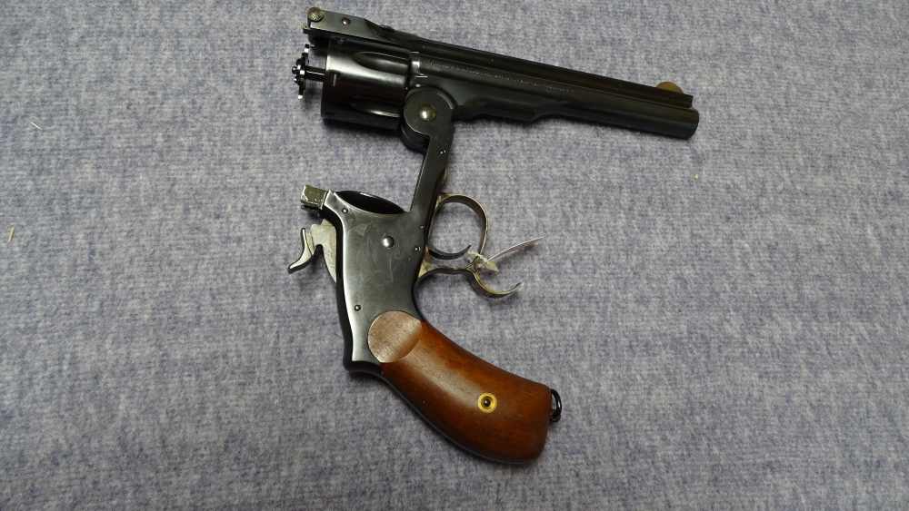 NIB Cimarron Russian S&W No.3 6.5".44 Top-Break Military Revolver Schofield-img-5