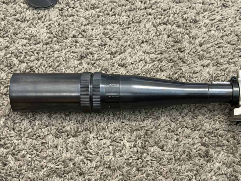 Unertl target scope fixed 10X Fine Duplex blued rare 10 power AO-img-4
