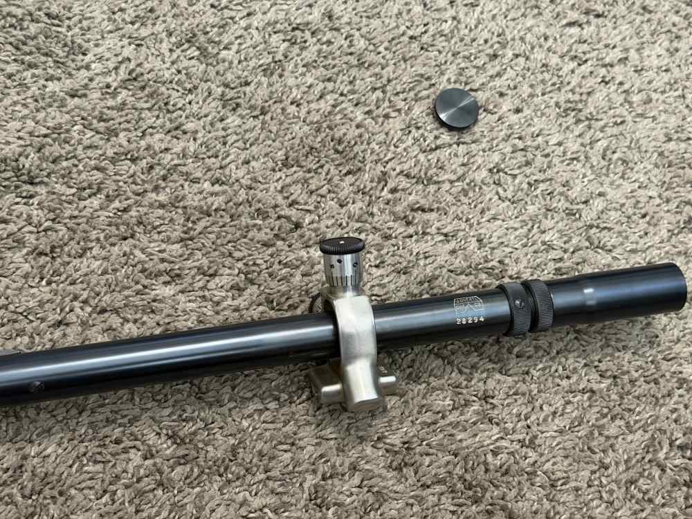 Unertl target scope fixed 10X Fine Duplex blued rare 10 power AO-img-1