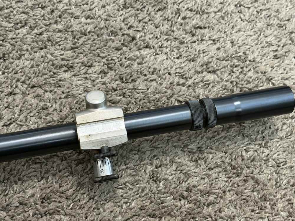 Unertl target scope fixed 10X Fine Duplex blued rare 10 power AO-img-5