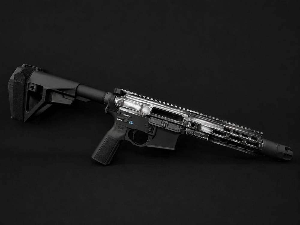 AR-15 PISTOL SNOW FLAKE  — 5.56 NATO-img-1