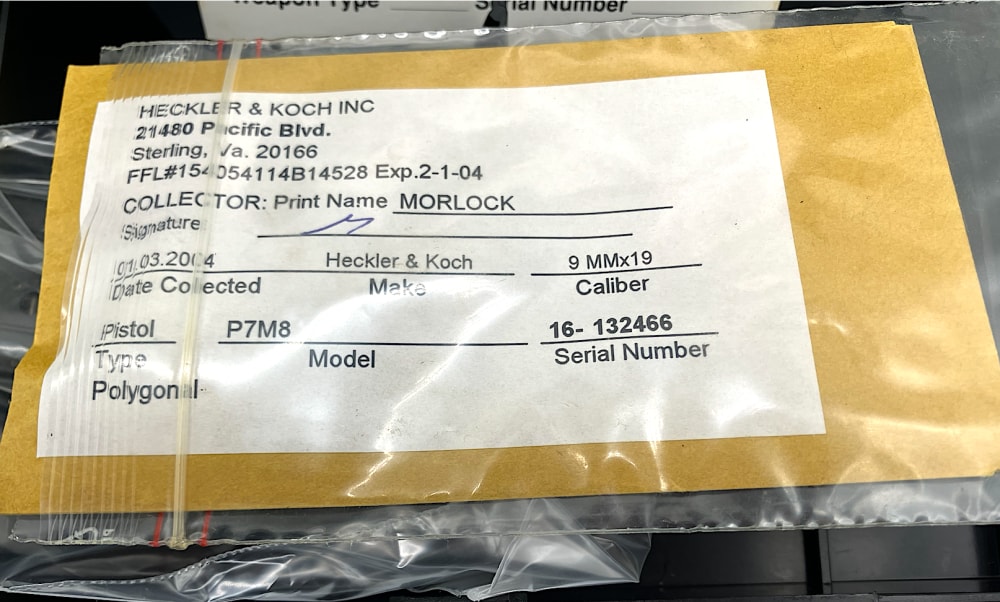 TWO HECKLER & KOCH P7M8 Factory New 2004 Untouched CONSECUTIVE SERIAL NO.-img-7