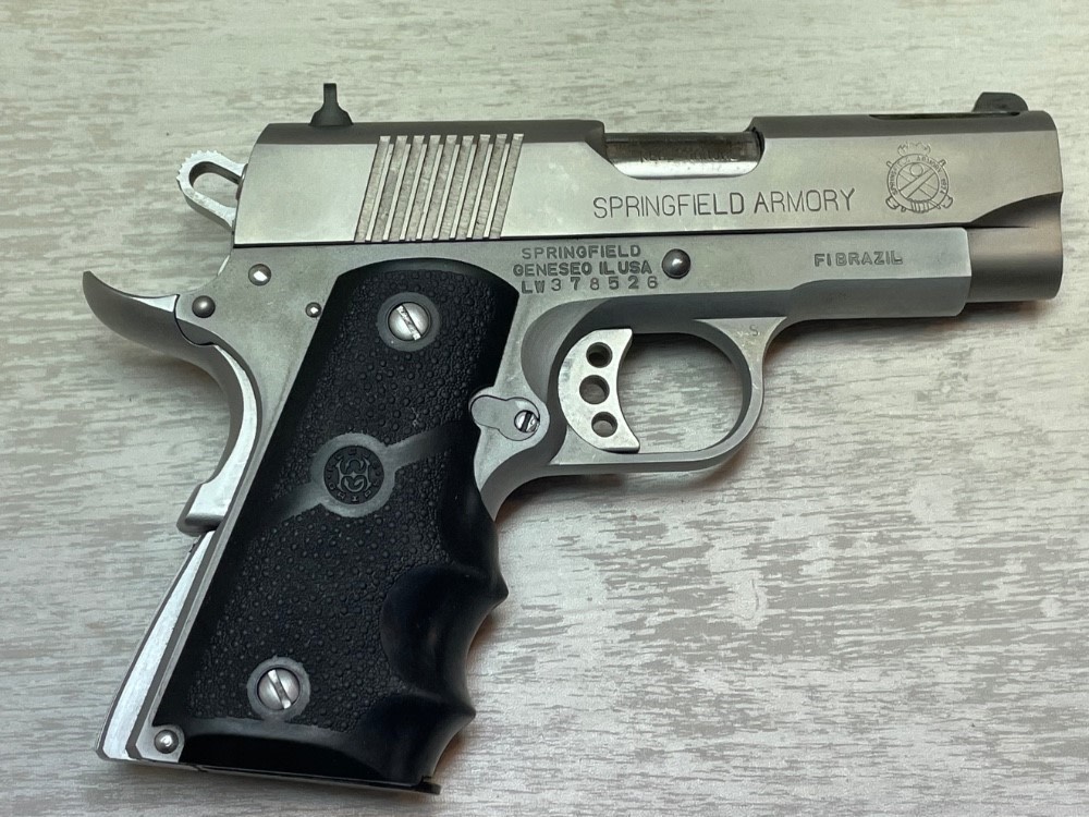 Springfield Armory 1911 A-1 Ultra Compact V10 Ported Stainless 45 ACP H195-img-3