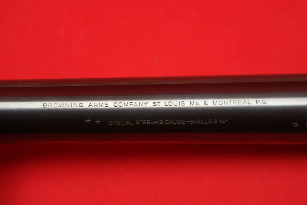 Browning Auto-5 12 Ga Barrel 27.5" Mod Choke 2 3/4" Belgium Penny $.01 NR -img-3