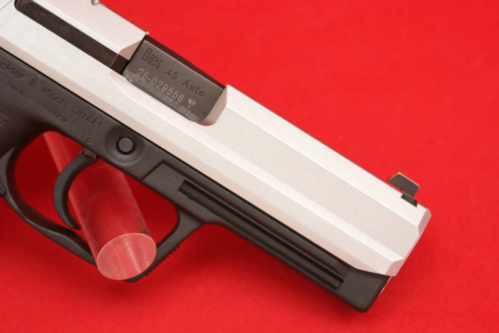 Heckler & Koch HK USP .45 ACP Two-Tone 1997 German Penny Start $.01 NR-img-9