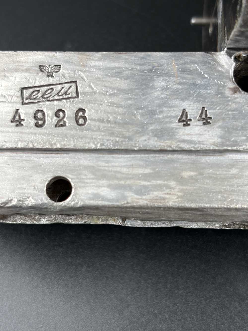 WWII German Kriegsmarine SLd Double Barrel Flare Pistol Frame Parts U Boat -img-3