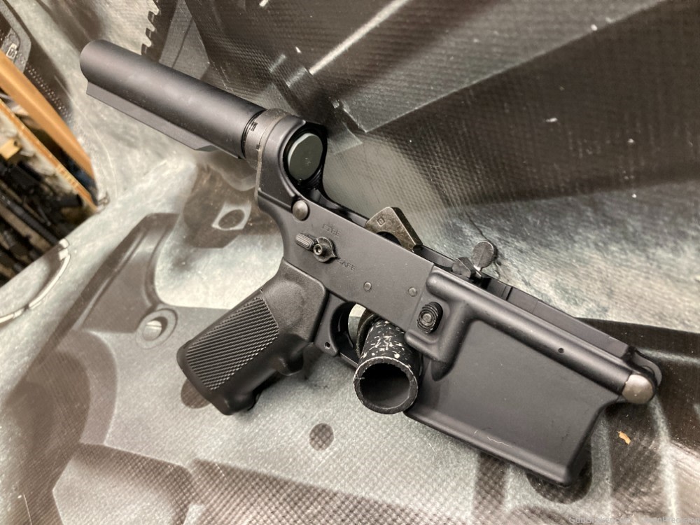 Factory Colt AR-15 M4 Commando complete lower receiver assembly ambi LE SN-img-5