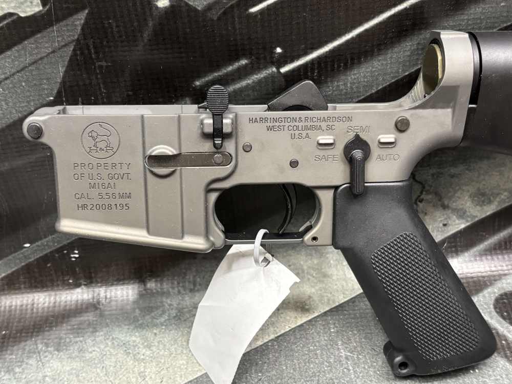 AR-15A1 Colt 603 M16A1 H&R retro clone 5.56 complete gray lower-img-2