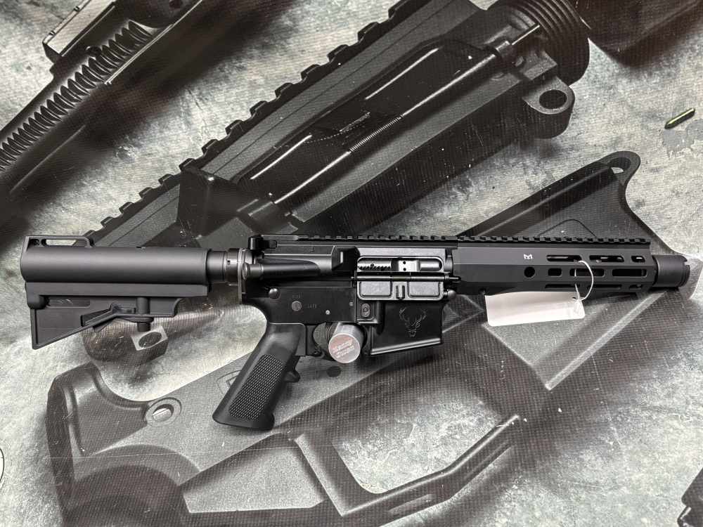 AR-15 Custom Stag-15 5.56 7.5" Ballistic Adv Atlas Logic MLOK 5.5# trigger-img-0