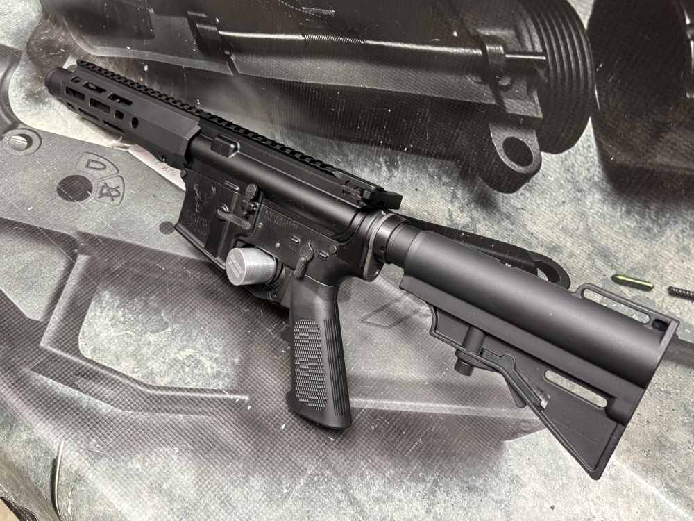 AR-15 Custom Stag-15 5.56 7.5" Ballistic Adv Atlas Logic MLOK 5.5# trigger-img-6