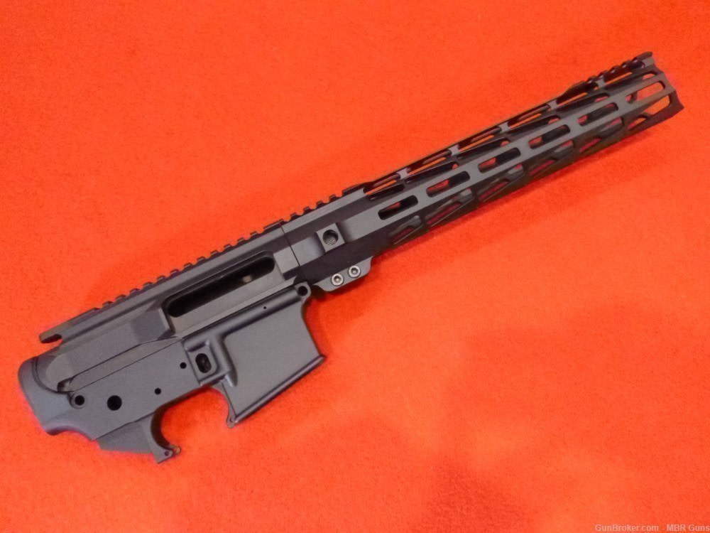 AR 15 Stripped Billet Upper Receiver Slick Side Streamlined-img-8
